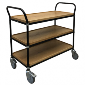 Servierwagen schwarz