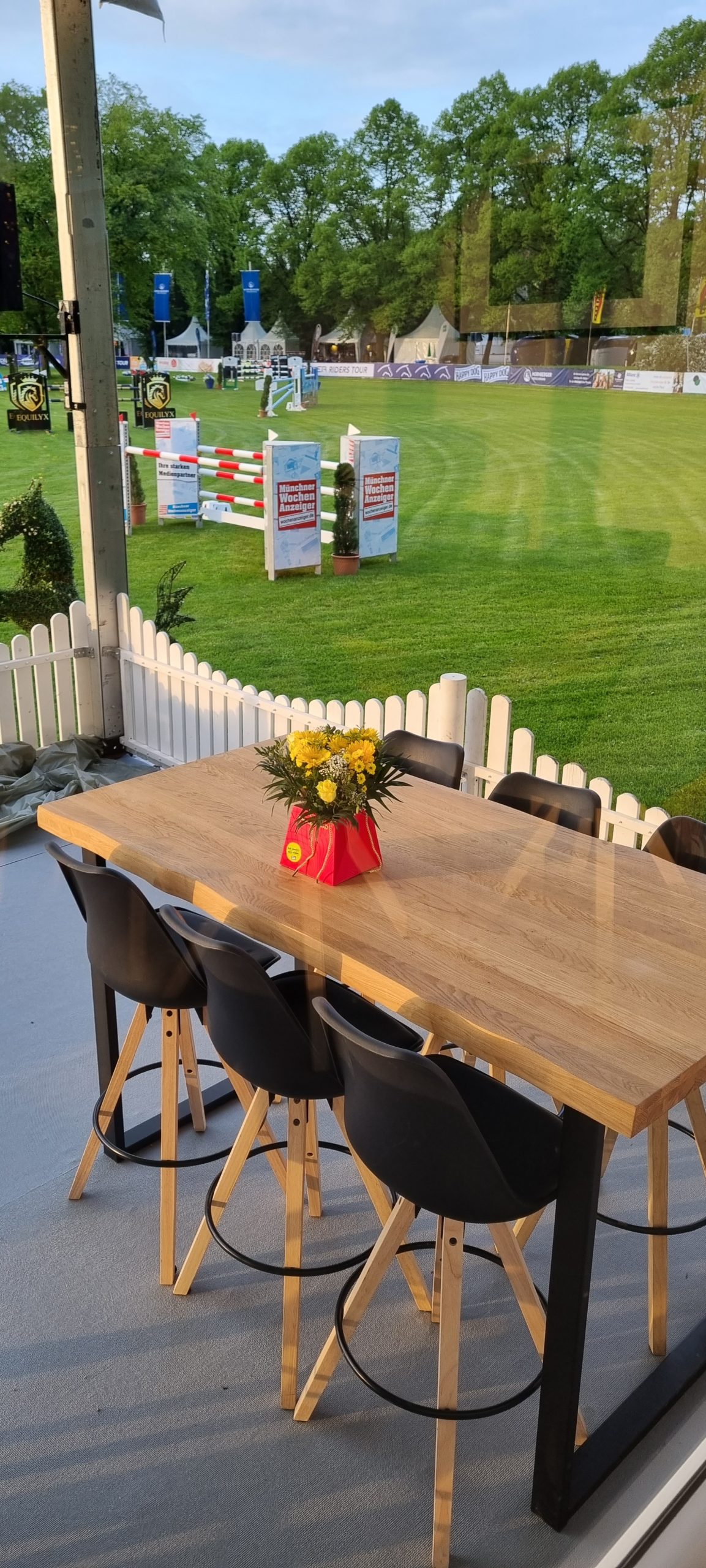 Hochtisch Alpin L 180 x B 90 x H 110 cm