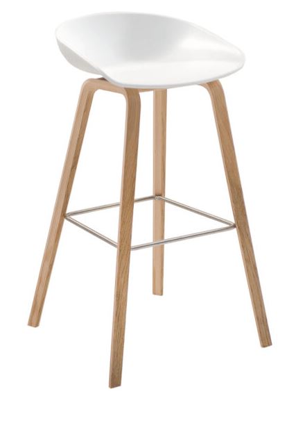 About a Stool 32, weiß