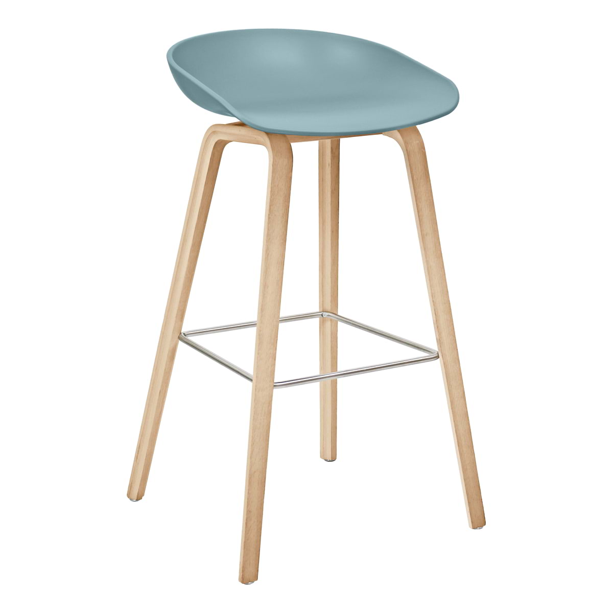 About a Stool 32, taubenblau
