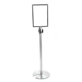 Infoständer schwarz DIN A4