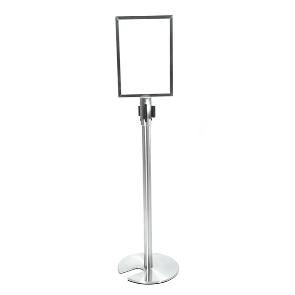 Infoständer schwarz DIN A4