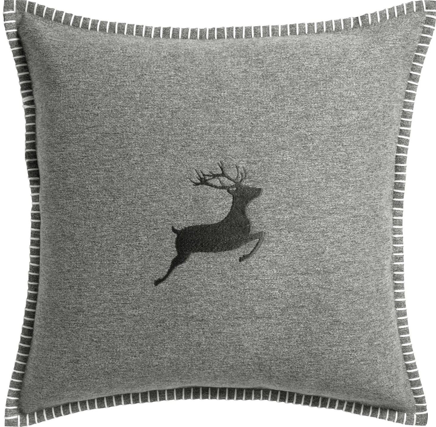 Dekokissen mit Hirschmuster