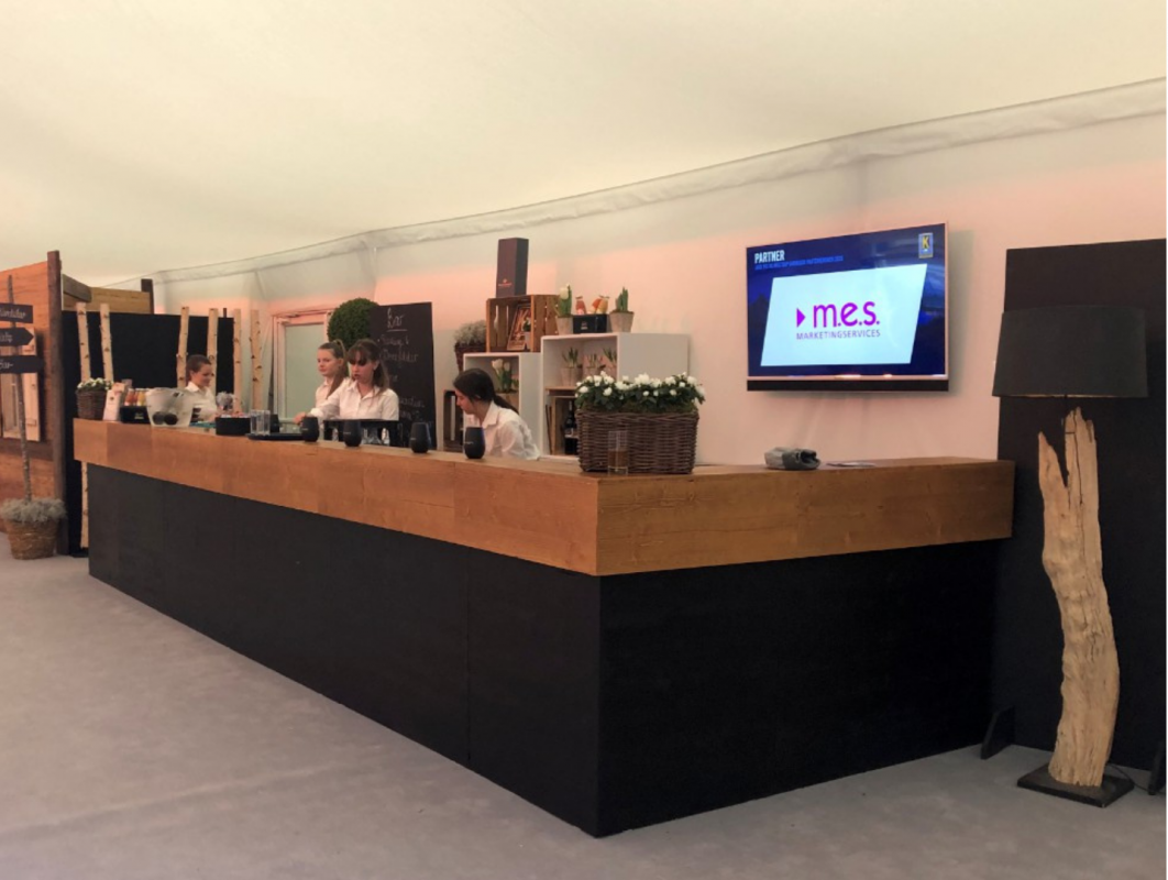 Buffetelement schwarz/Wildeiche H 110cm