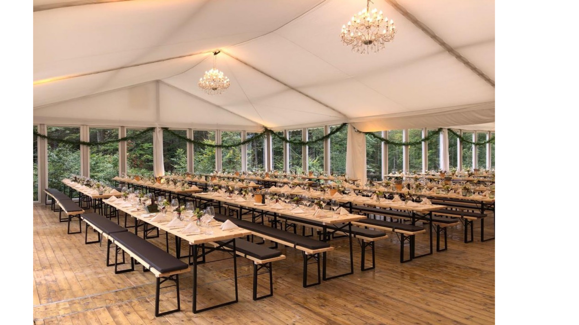 Festzeltgarnitur Design – Tisch