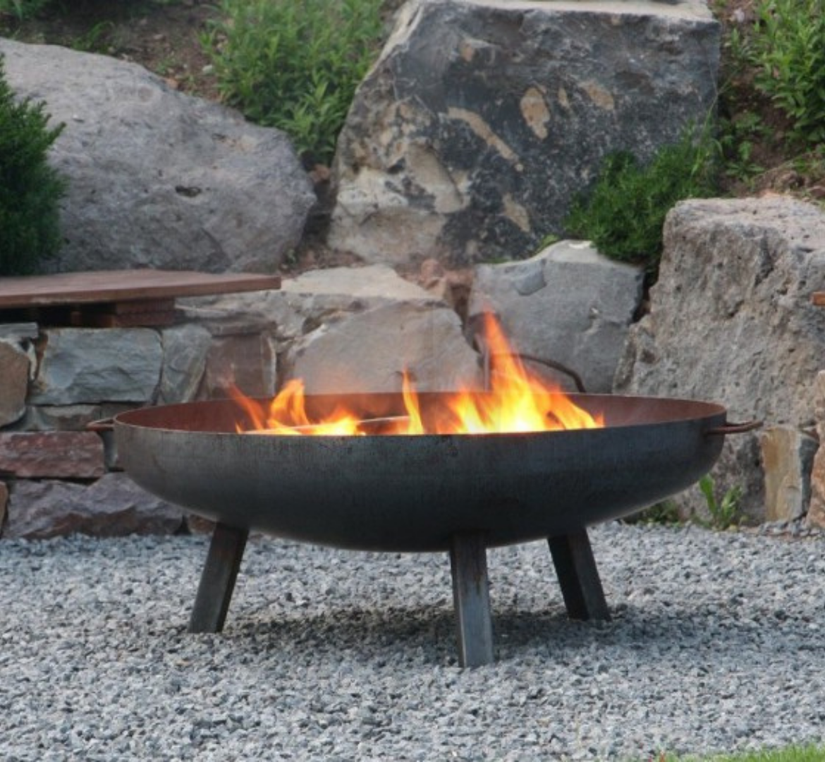 Feuerschale Dm 80 x H 30 cm
