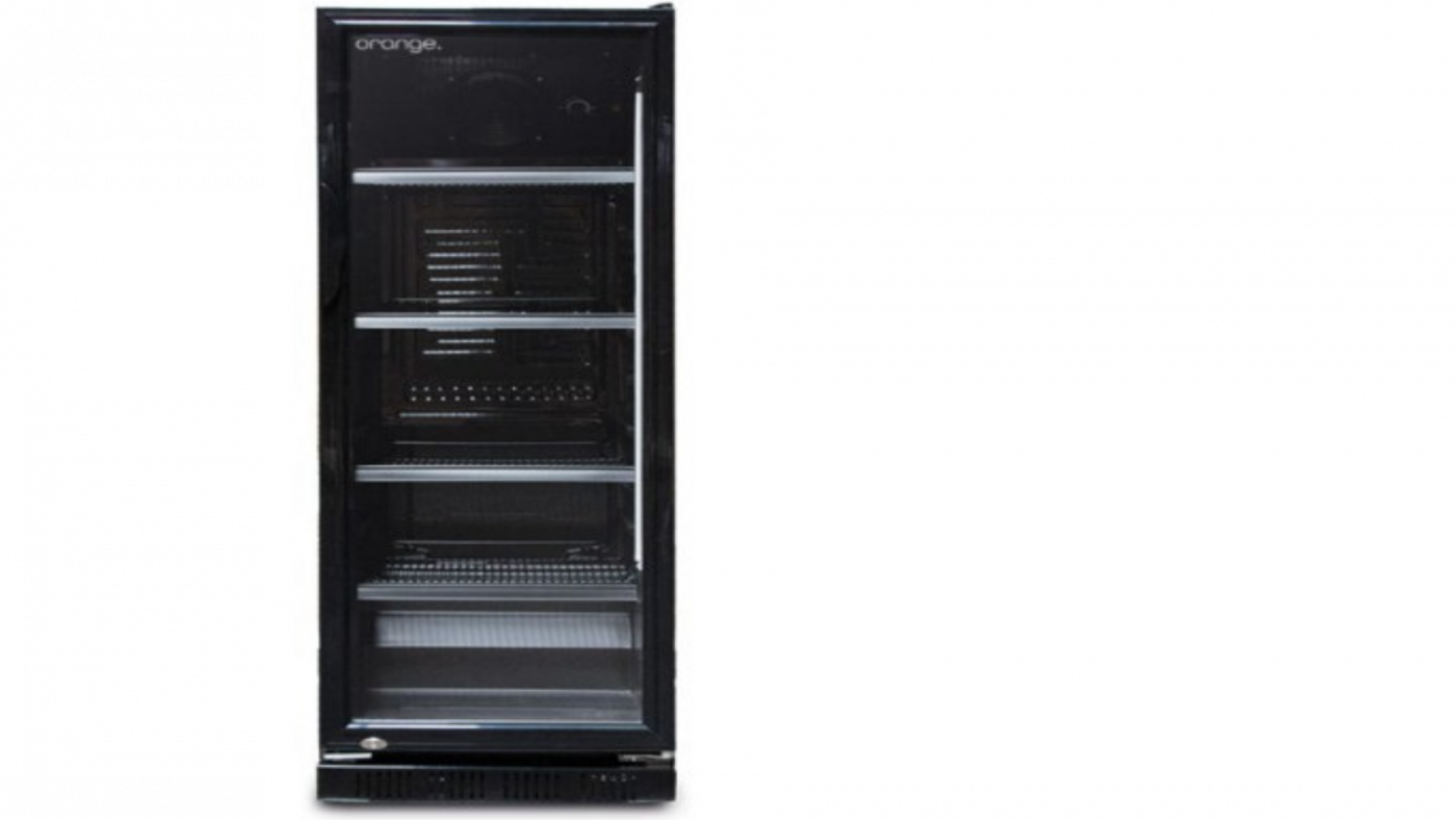 Flaschenkühlschrank mit Glastür 360 L