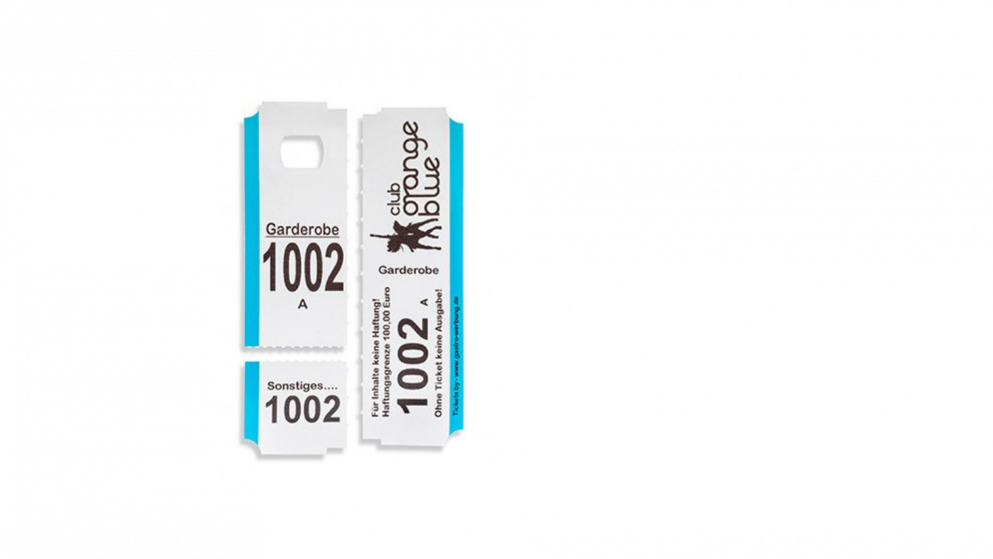 Kleidermarken aus Papier