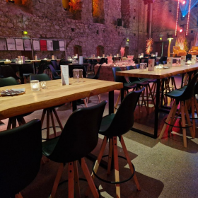 Hochtisch Alpin L 180 x B 90 x H 110 cm