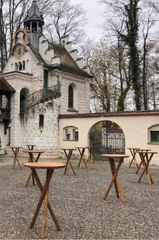 Kraxenstehtisch rustikal