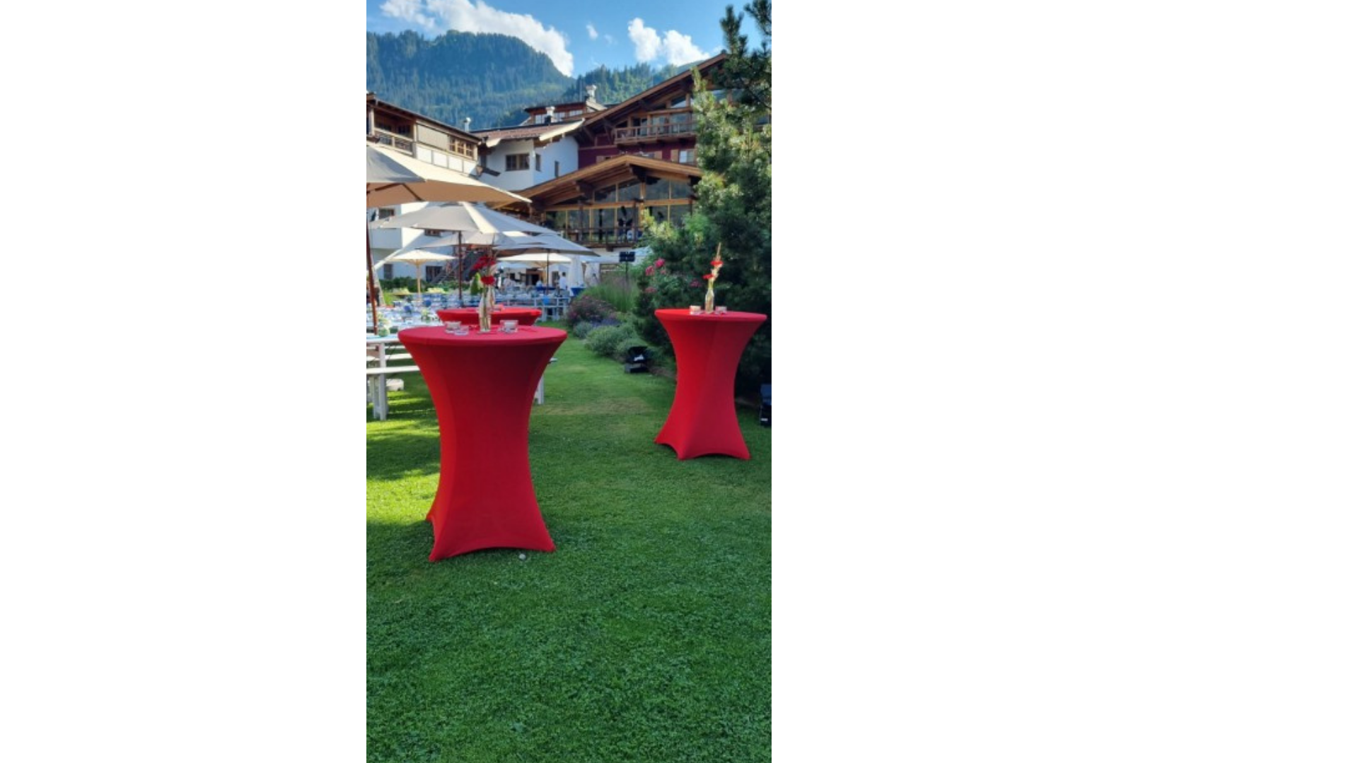 Stretchhusse für Klappstehtisch