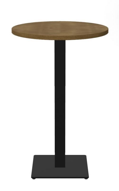 Stehtisch Linz, Platte rund 80cm Eiche massiv