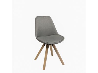 Stuhl Alpin, Webstoff grau