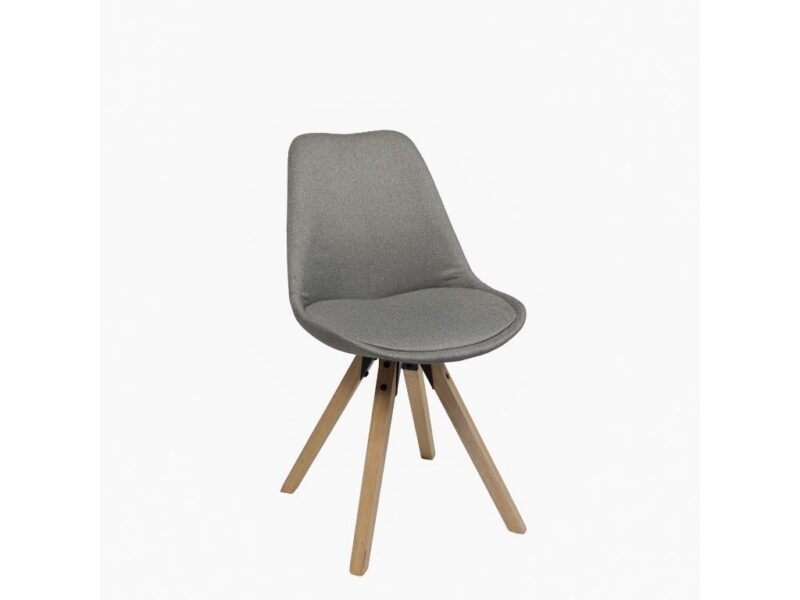 Stuhl Alpin, Webstoff grau