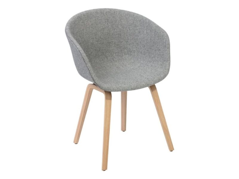 About a Chair 23. vollgepolstert, grau
