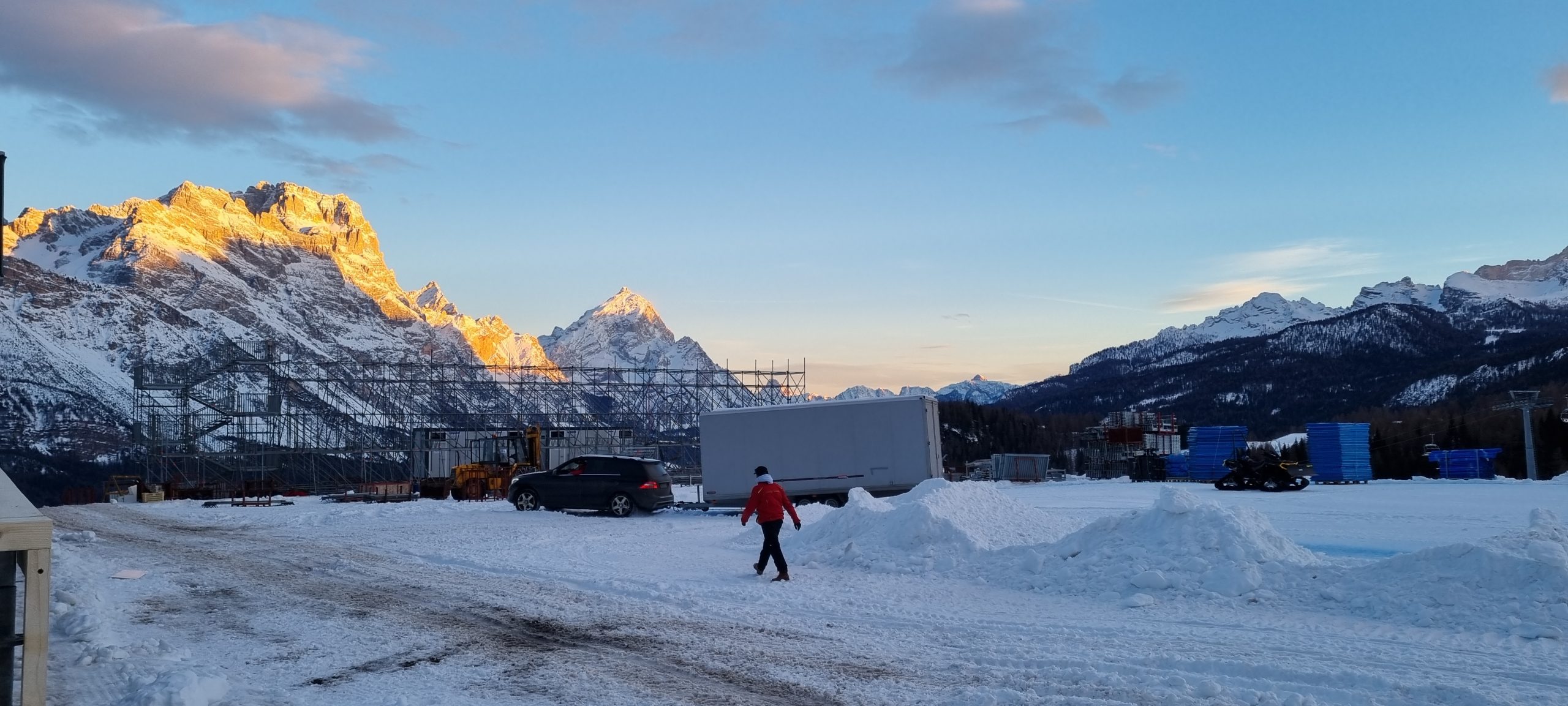 Wintersport- Von Ruhpolding über Kitzbühel nach Cortina