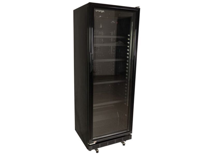 Flaschenkühlschrank mit Glastür 360 L